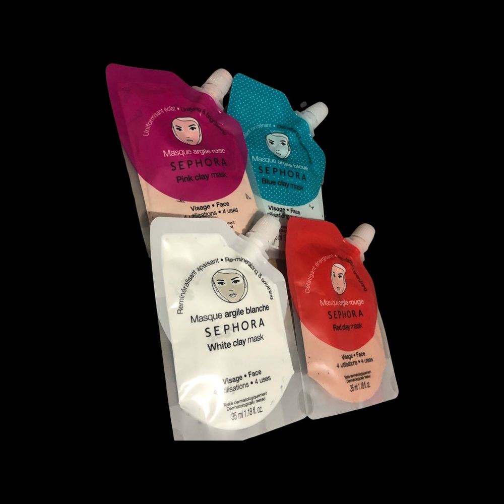 Sephora Clay Mask X4